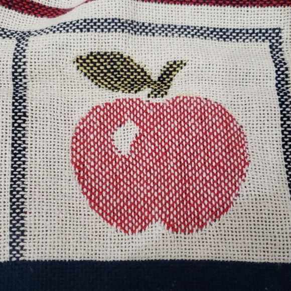 VTG 1995 Teacher's tapestry throw blanket cotton Teachers Touch a Life Forever - Picture 6 of 8